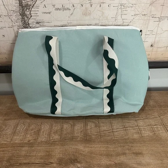 Business & Pleasure Co. Cooler Bag | Insulated Canvas with Wave Strap | NWT - Picture 3 of 8